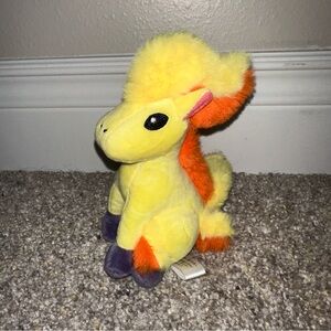 PONYTA  Nintendo Game Freak Pokemon Pony Horse 2020 Stuffed Plush  5" CLEAN